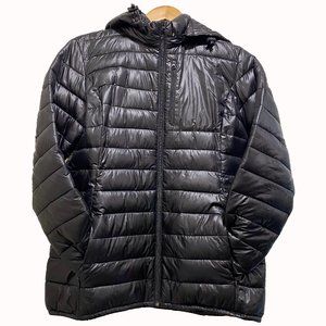 Clique Quilted Puffer Detachable Hood Jacket LQO00032 | Black